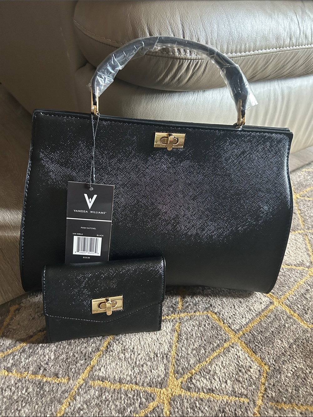 Vanessa Williams satchel handbag and wallet